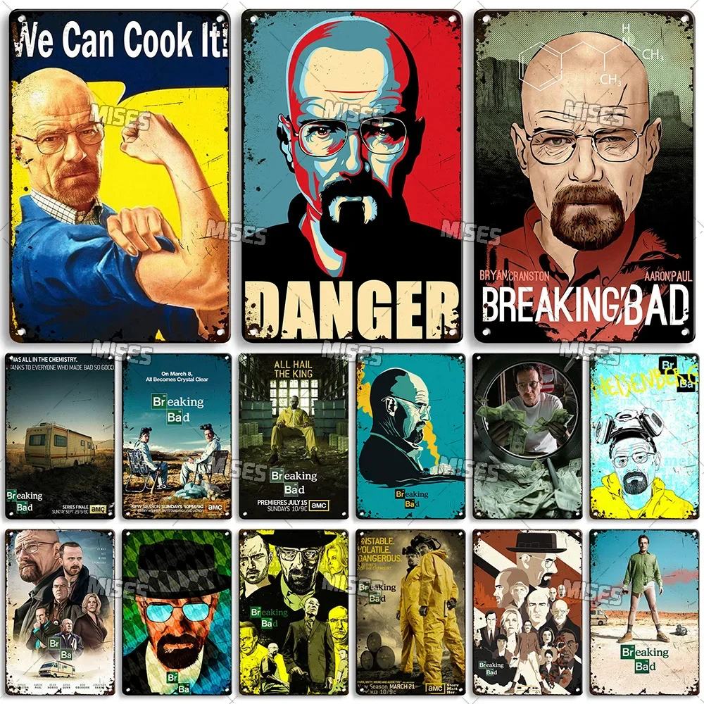 Home Cinema Classic - Breaking Bad Classic TV Metal Plate
