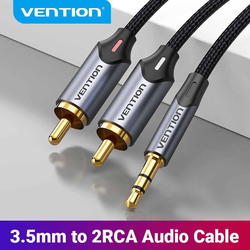 Home Cinema Solution - Vention RCA Cable 3.5mm to 2RCA