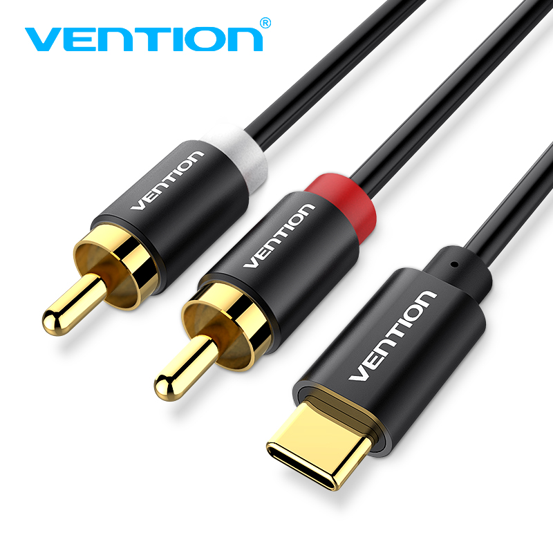 Home Cinema Furniture - USB C RCA Audio Cable Type-C