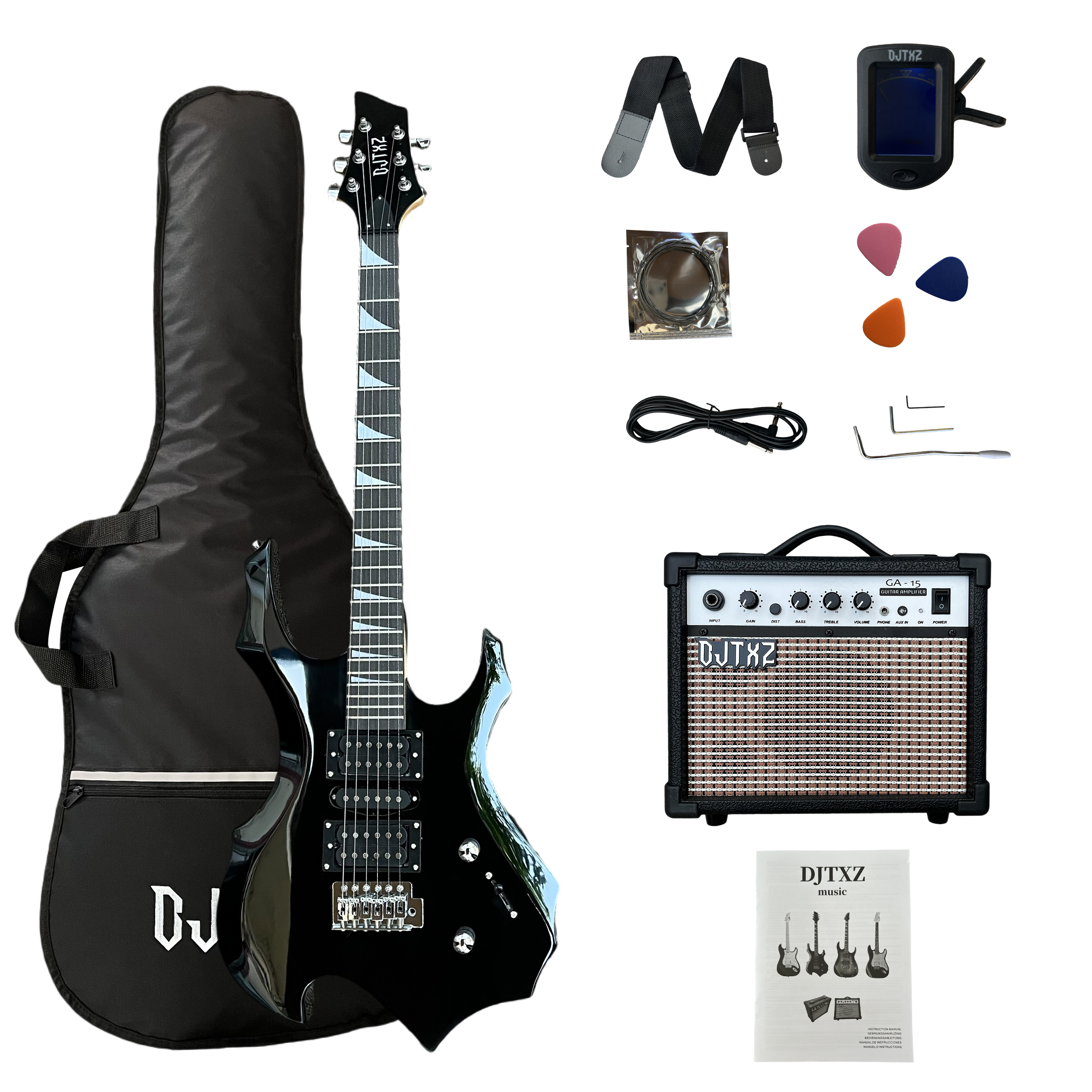 Home Theater Speaker - Electric Guitar with Speaker Amplifier Guitar