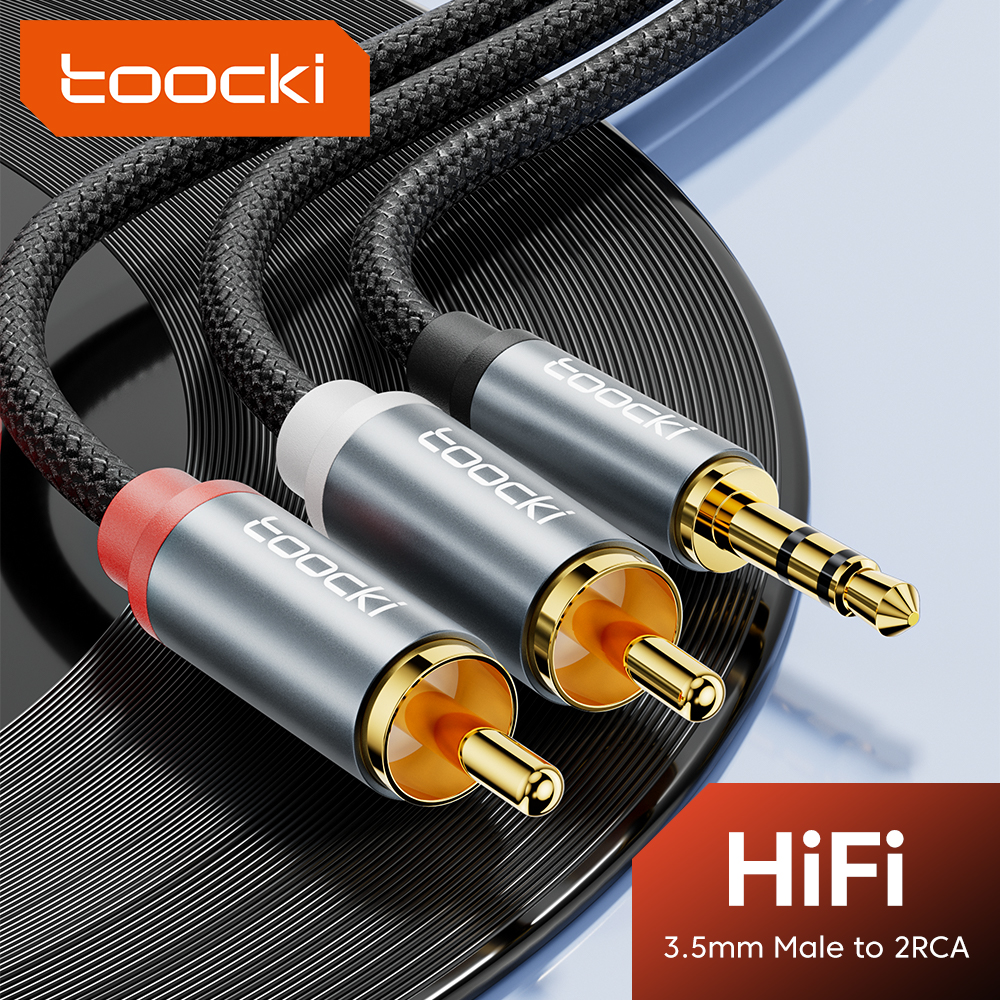 Toocki RCA Cable HiFi Stereo 3 - Home Cinema Furniture 리뷰 및 가격