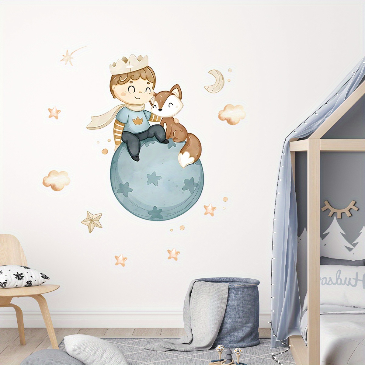 Cartoon Cute Prince Fox Balloo - Home Cinema Room 리뷰 및 가격