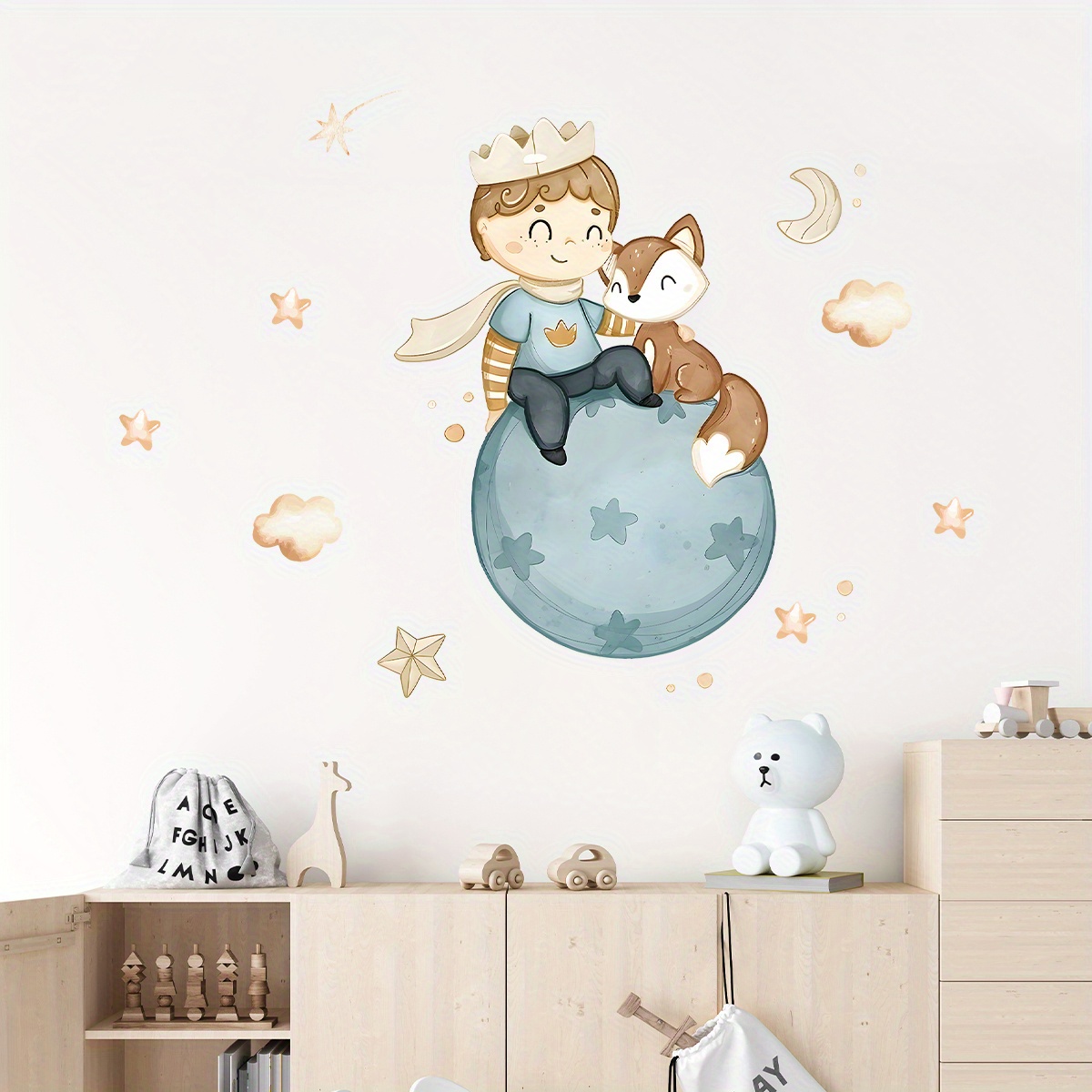 Cartoon Cute Prince Fox Balloo - Home Cinema Room 리뷰 및 가격