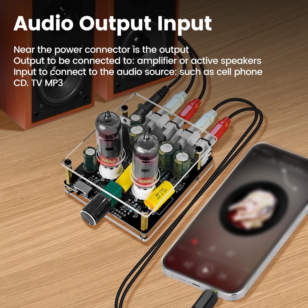 DC12-16V 6K4 Tube Preamplifier - Home Cinema Solution 리뷰 및 가격
