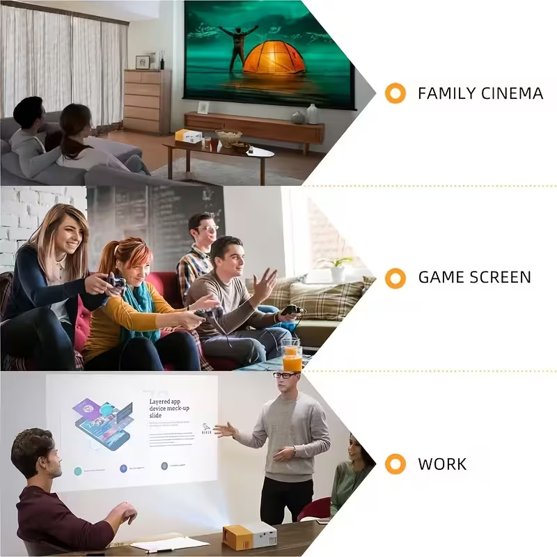 Compact LED Portable Projector - Home Cinema Compact 리뷰 및 가격