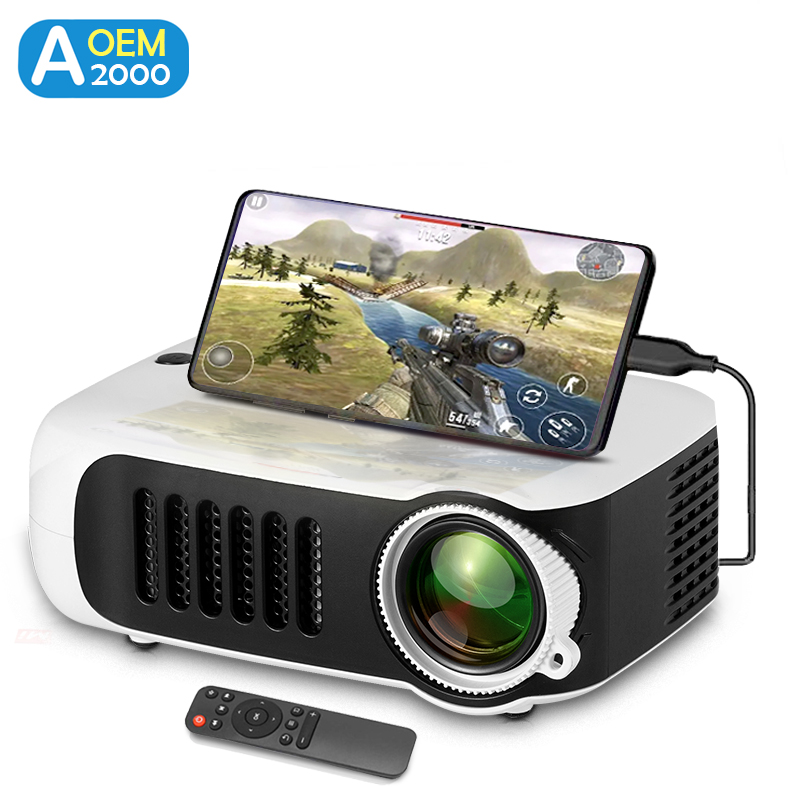 A2000 Mini Projector Portable  - Home Cinema Compact 리뷰 및 가격