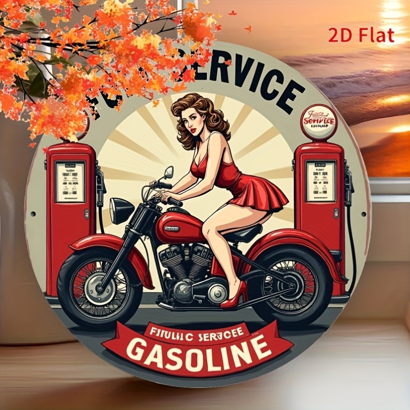 Round Metal Tin Sign Wall Deco - Home Cinema Classic 리뷰 및 가격