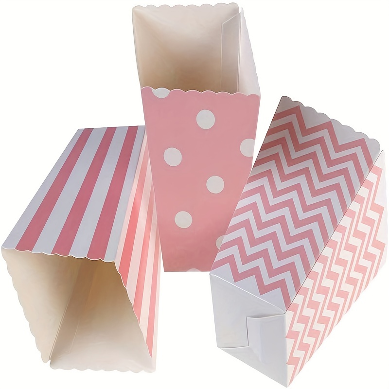 12pcs/pack, Pink Paper Popcorn - Home Cinema Furniture 리뷰 및 가격