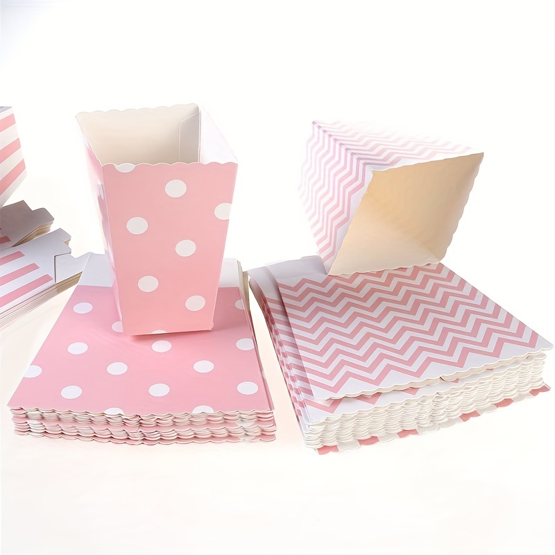 12pcs/pack, Pink Paper Popcorn - Home Cinema Furniture 리뷰 및 가격