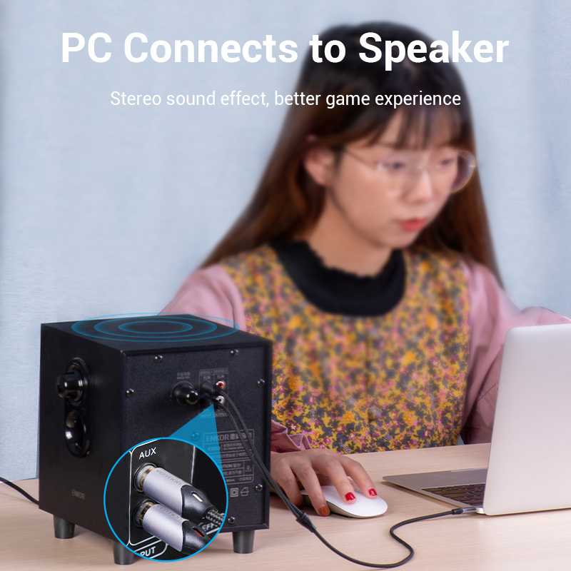 Vention RCA Cable 3.5mm to 2RC - Home Cinema Solution 리뷰 및 가격