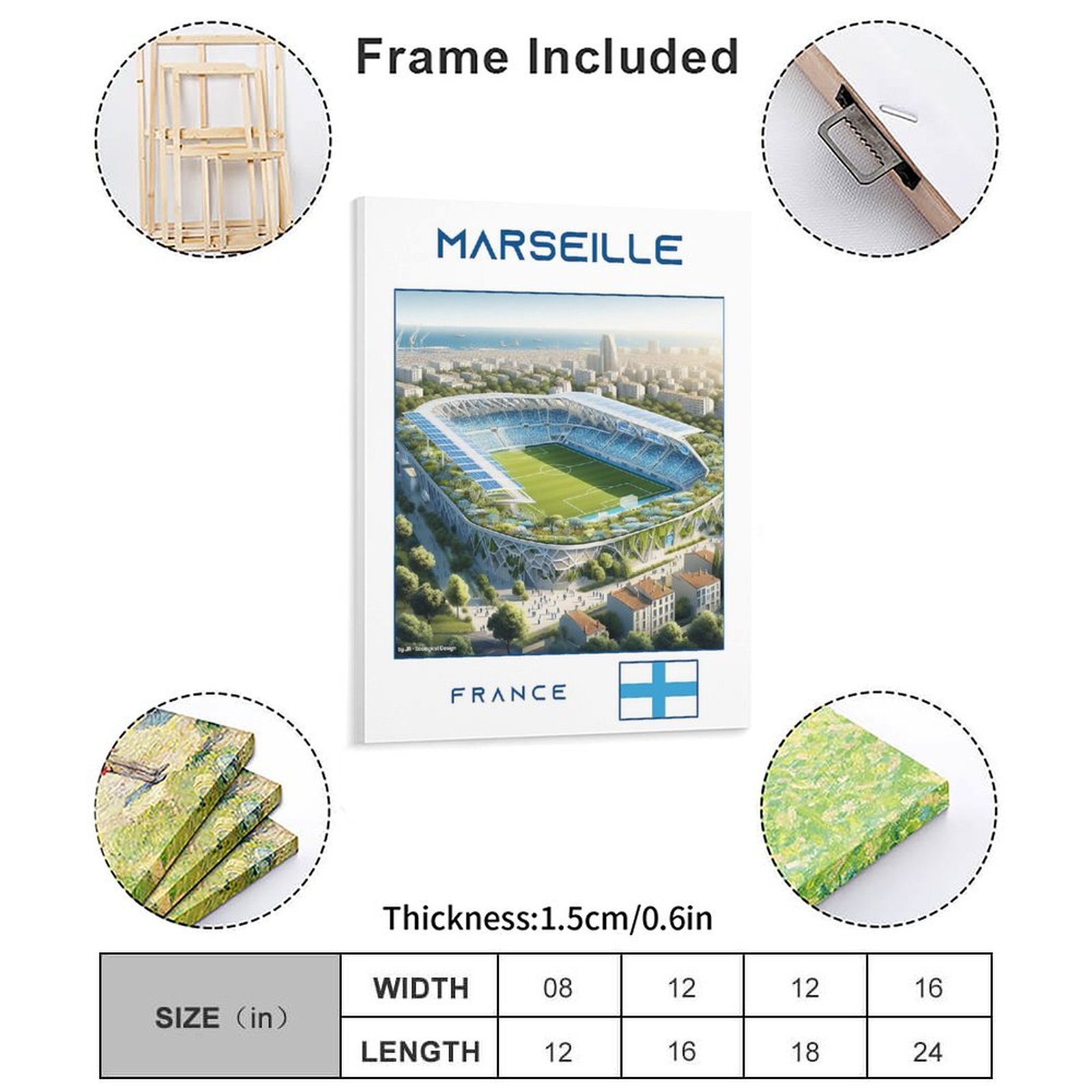 Marseille Stadium Ecological D - Home Cinema Usa 리뷰 및 가격