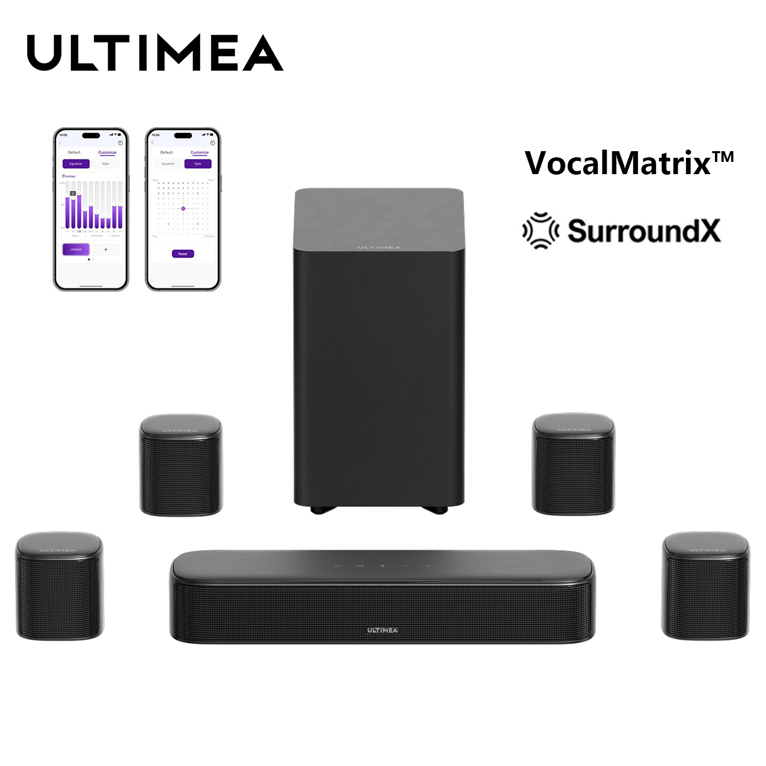 ULTIMEA 7.1ch Sound Bar with S - Home Theater Speaker 리뷰 및 가격