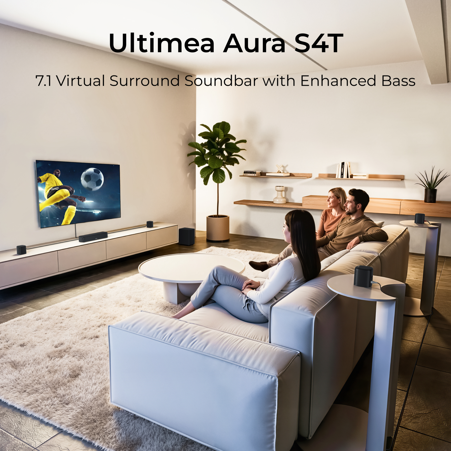 ULTIMEA 7.1ch Sound Bar with S - Home Theater Speaker 리뷰 및 가격