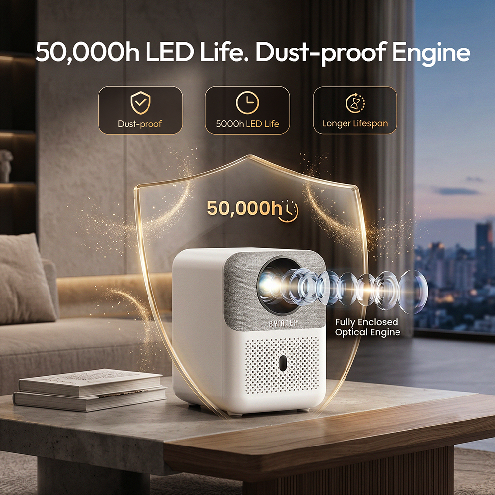BYINTEK Full HD Mini Projector - Home Cinema Compact 리뷰 및 가격