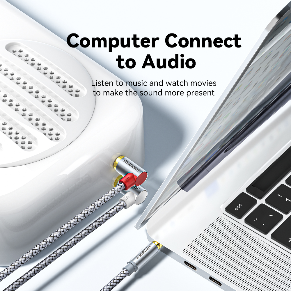 Essager 90 ° Angle RCA Audio S - Home Cinema Furniture 리뷰 및 가격