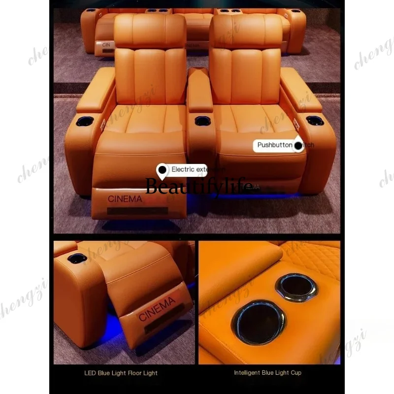 G153 Luxury Genuine Leather El - Home Cinema Furniture 리뷰 및 가격