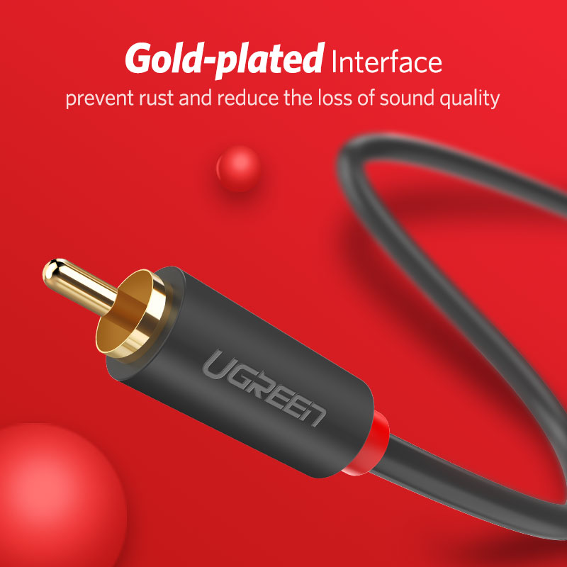 UGREEN 2RCA to 2 RCA Male to M - Home Cinema Furniture 리뷰 및 가격