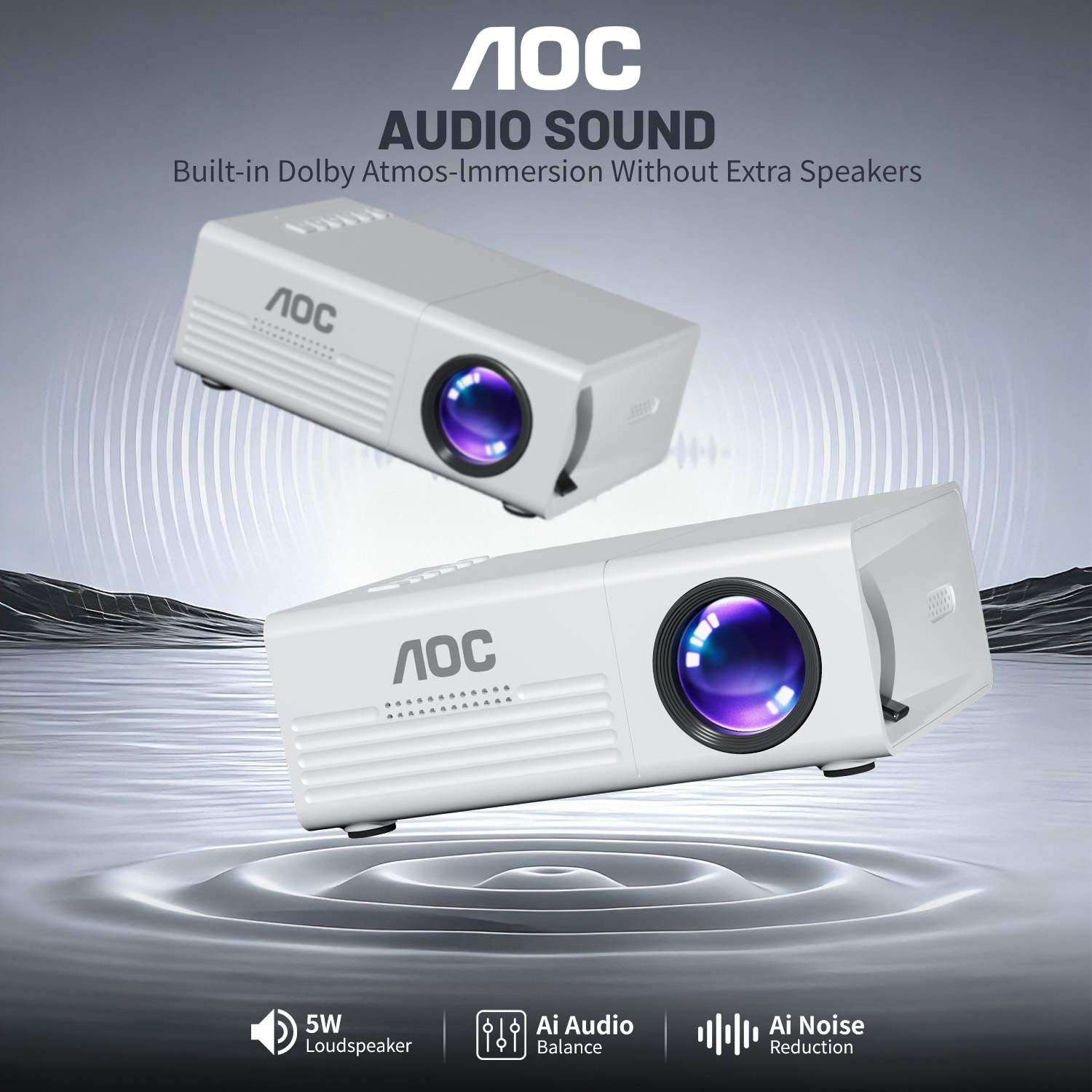 AOC Mini Projector TFT LCD Wi - Home Cinema Compact 리뷰 및 가격