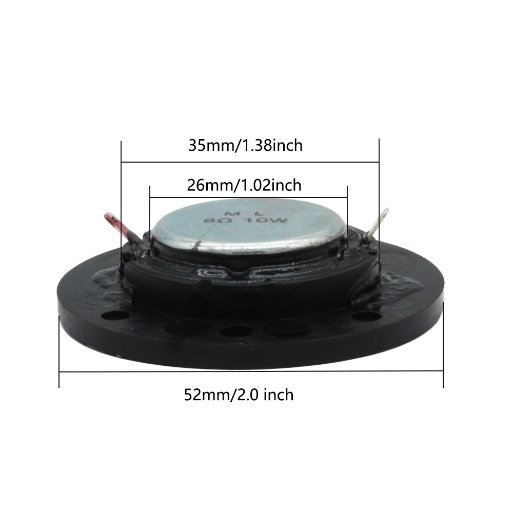 2Pcs/lot 52MM Round Audio Spea - Home Cinema Panasonic 리뷰 및 가격