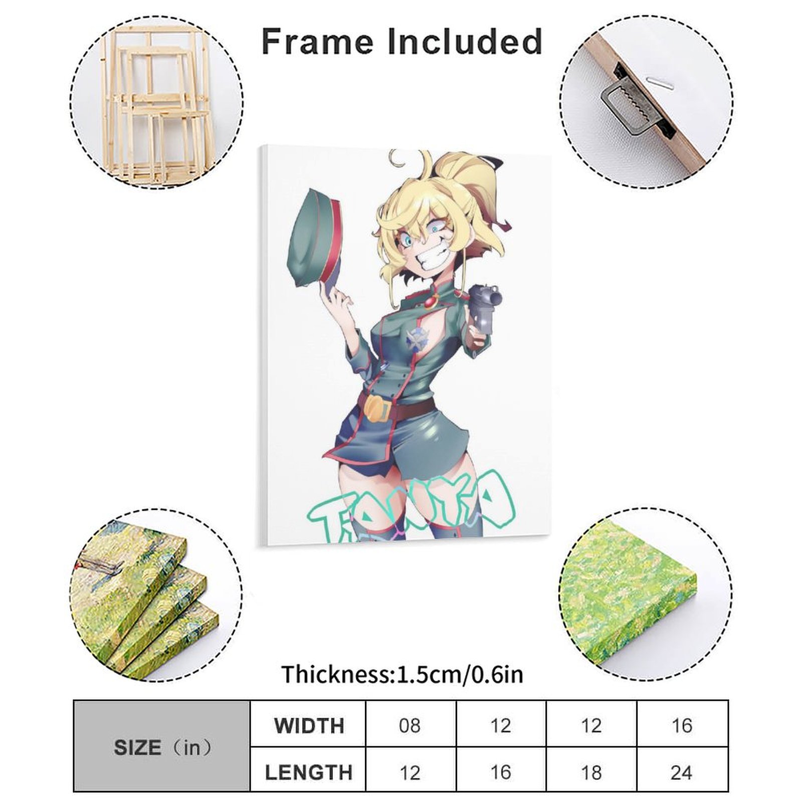 Saga Of Tanya The Evil Poster  - Home Cinema Usa 리뷰 및 가격