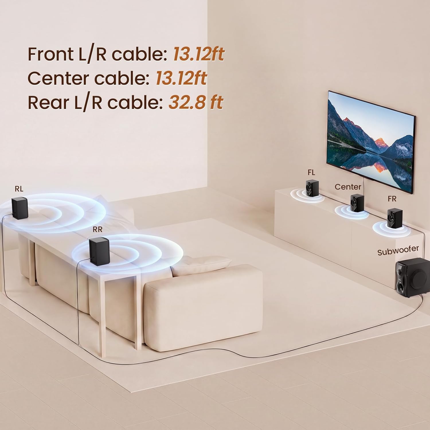 Surround Sound System Home The - Home Theater Speaker 리뷰 및 가격