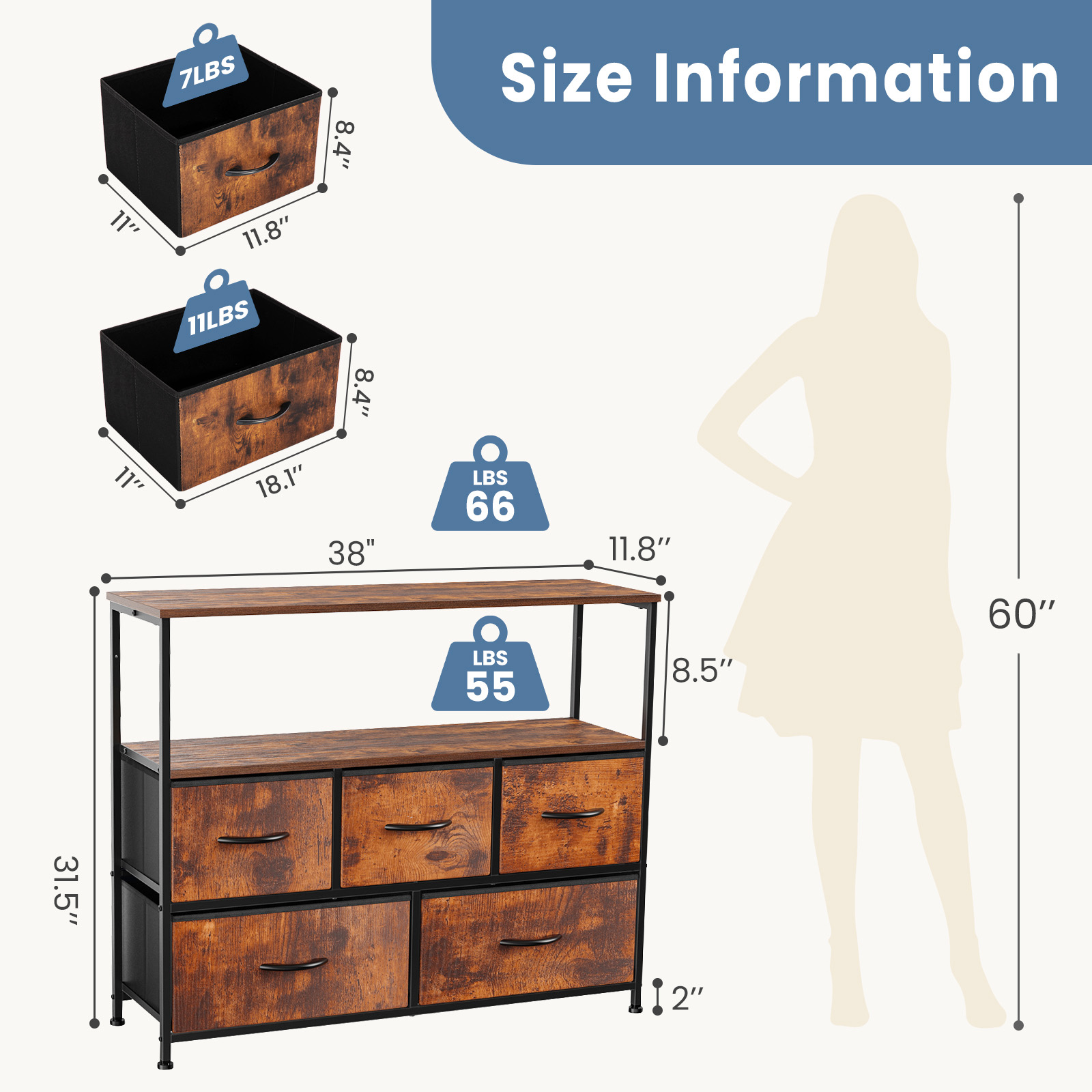 JHK Fireplace TV Stand Dresser - Home Cinema Furniture 리뷰 및 가격