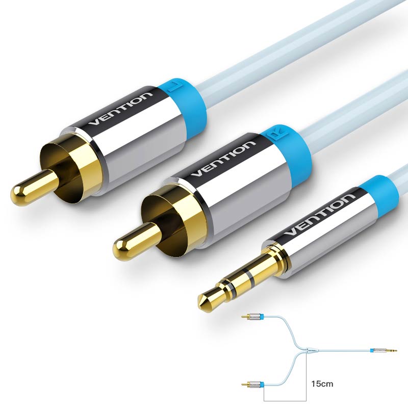 Vention RCA Cable 3.5 to 2rca  - Home Cinema Furniture 리뷰 및 가격