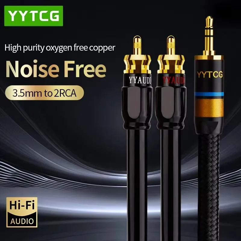 3.5mm to 2RCA Audio Cable HiFi - Home Cinema Solution 리뷰 및 가격
