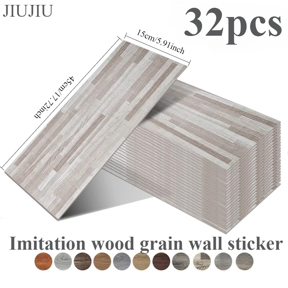 3D Self-adhesive Wood Grain Wa - Home Cinema Room 리뷰 및 가격