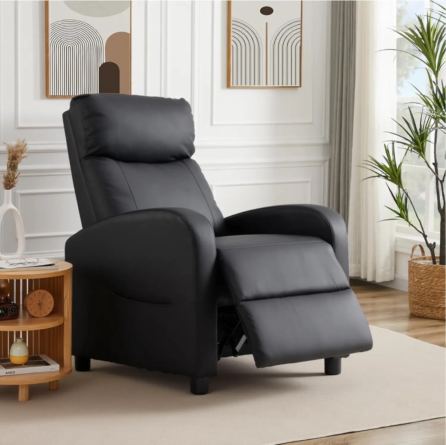 Recliner Chair PU Leather Recl - Home Cinema Furniture 리뷰 및 가격